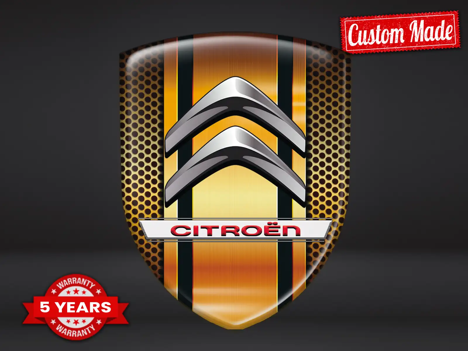 Citroen Emblèmes Auto Perso Style Max Robuste Pro